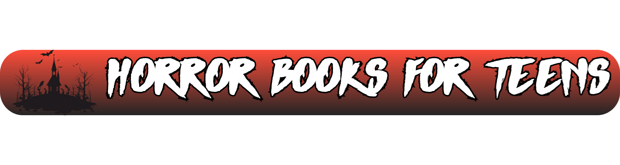 Supernatural and Horror Teen Books Banner