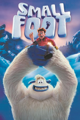 Small Foot Movie Covier with snowman 