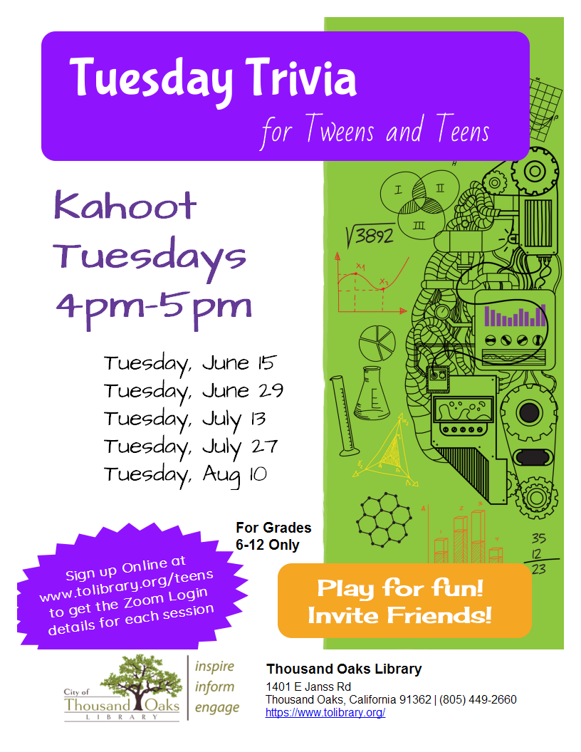 Kahoot Trivia Tuesday - THROWBACK TRIVIA