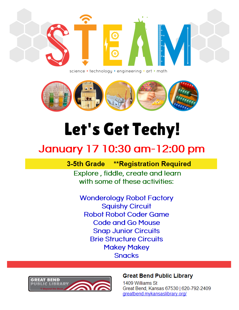 Let's Get Techy with STEAM Activities