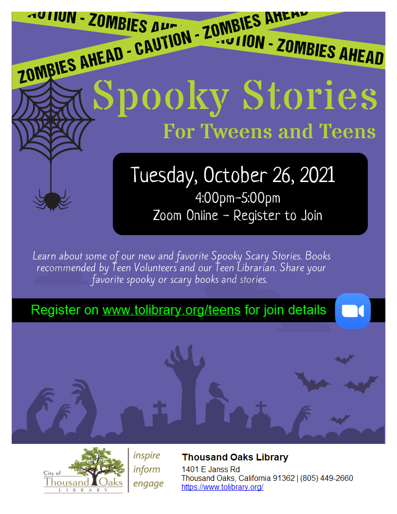 Spooky Stories for Tweens and Teens