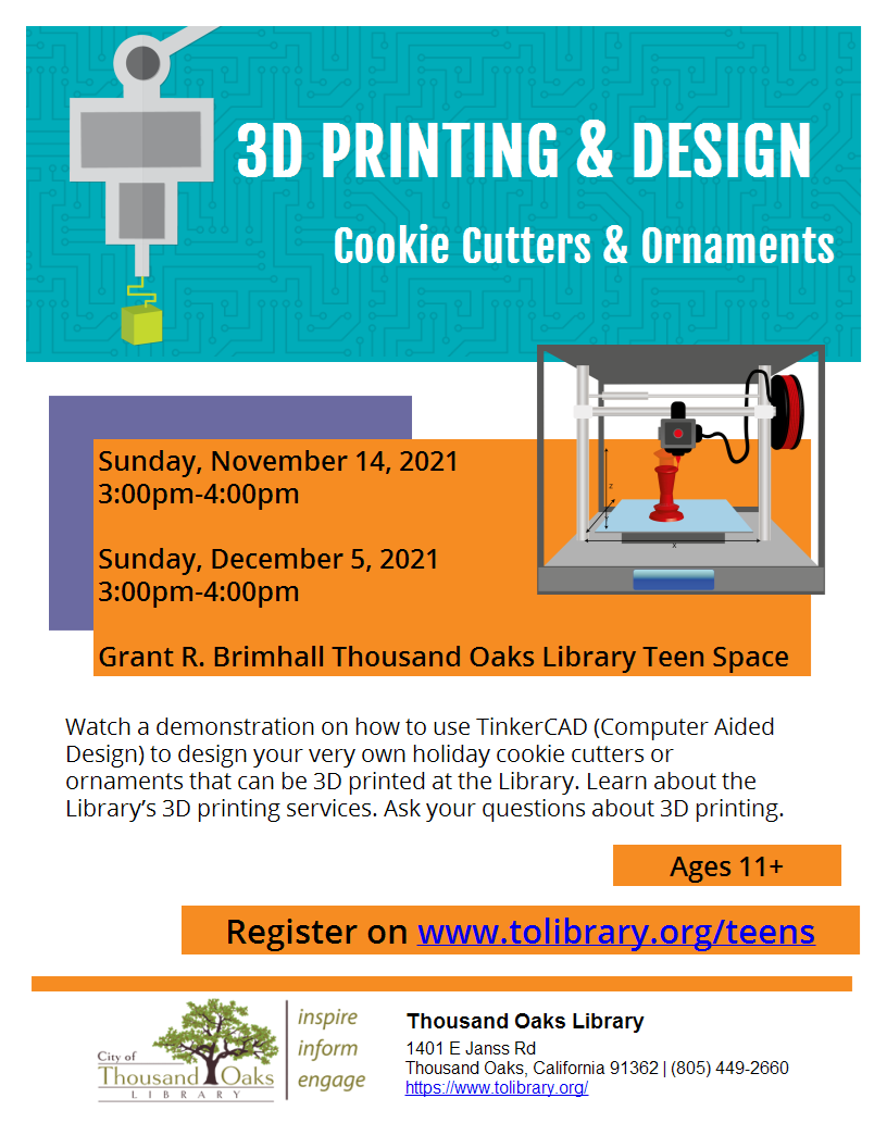 3D Printing and Design - Cookie Cutters and Ornaments