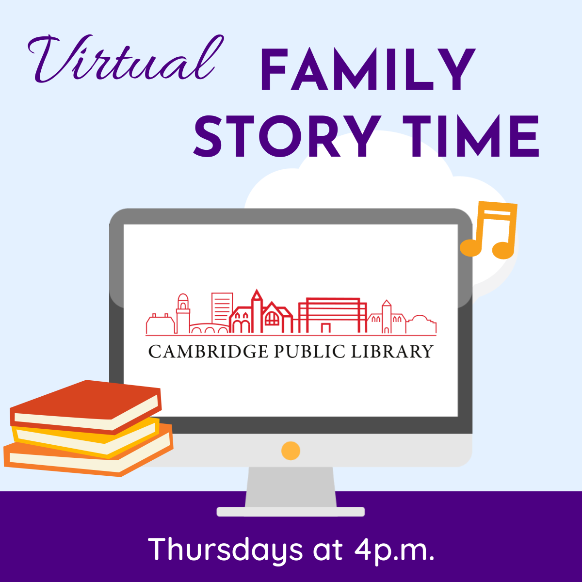 Family Story Time (Virtual)