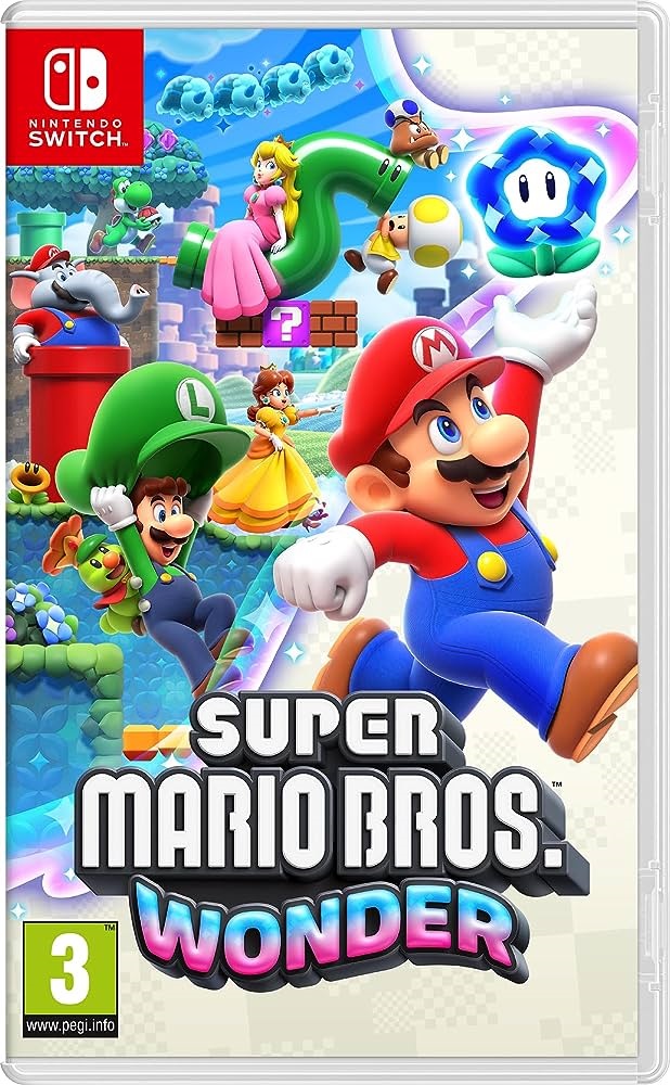 Super Mario Bros Wonder video game for Nintendo Switch