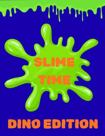 Text inside a green spatter pattern