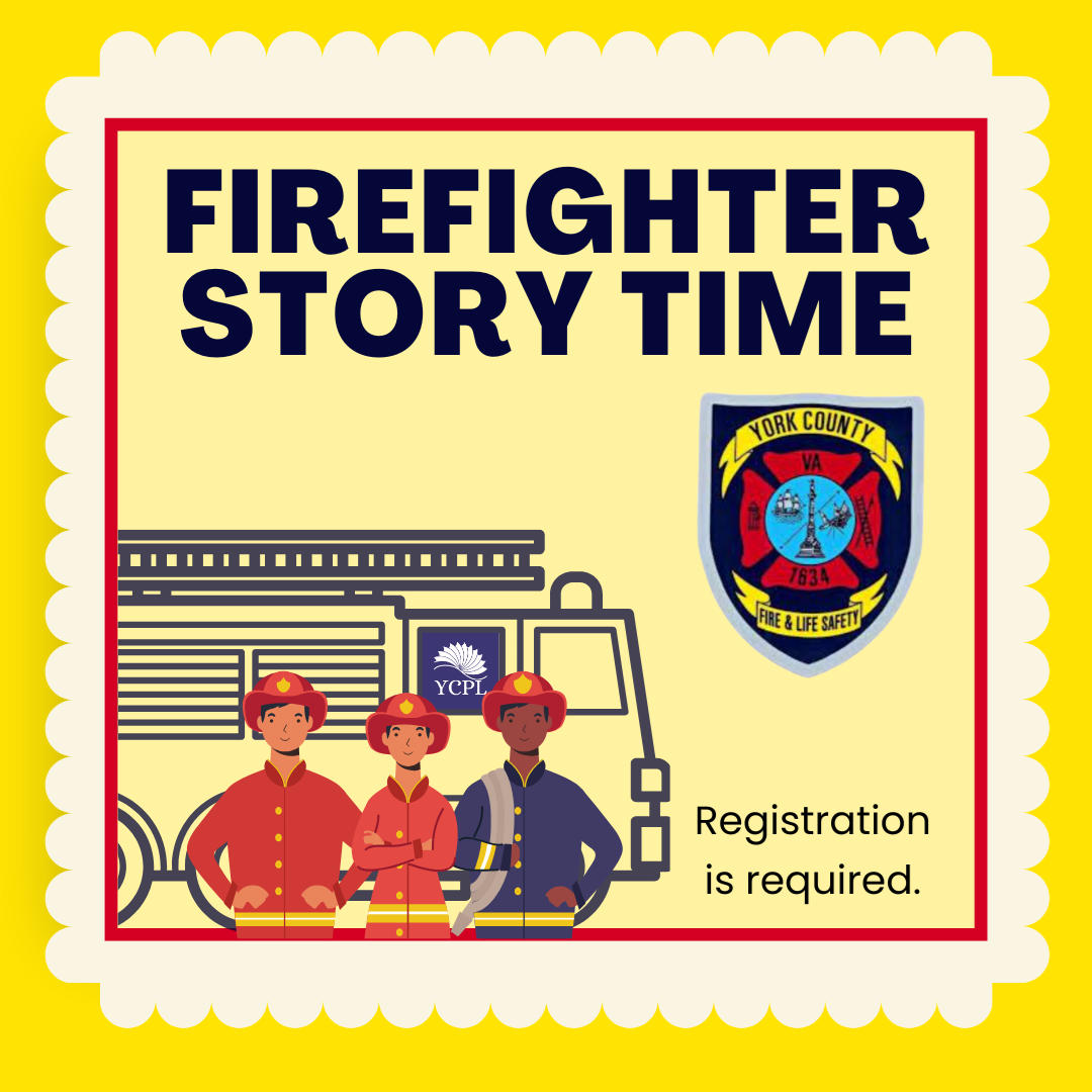 Firefighter story time coming to the York County Public Library