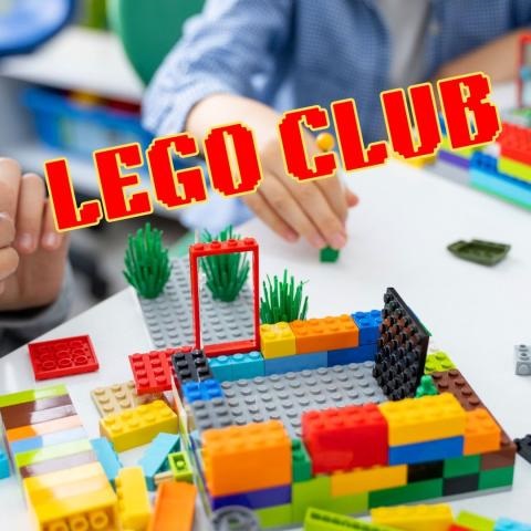 Children playing with toy blocks