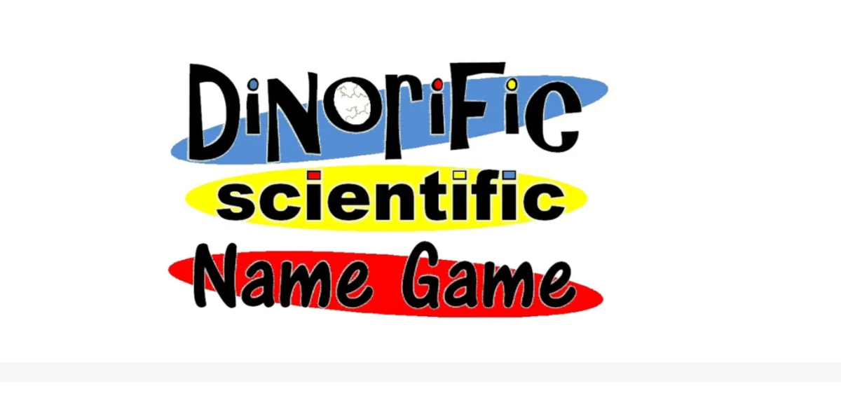 Logo: Dinorific Scientific Name Game