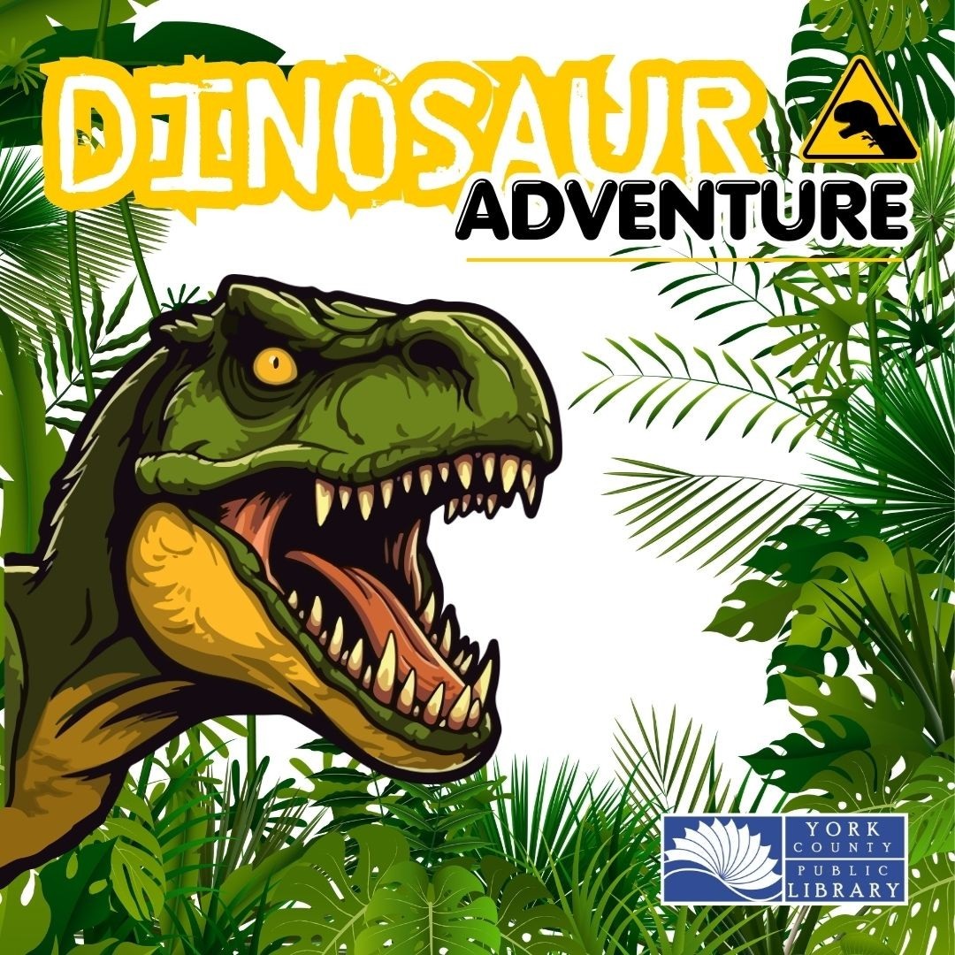 Cartoon of a roaring T-Rex