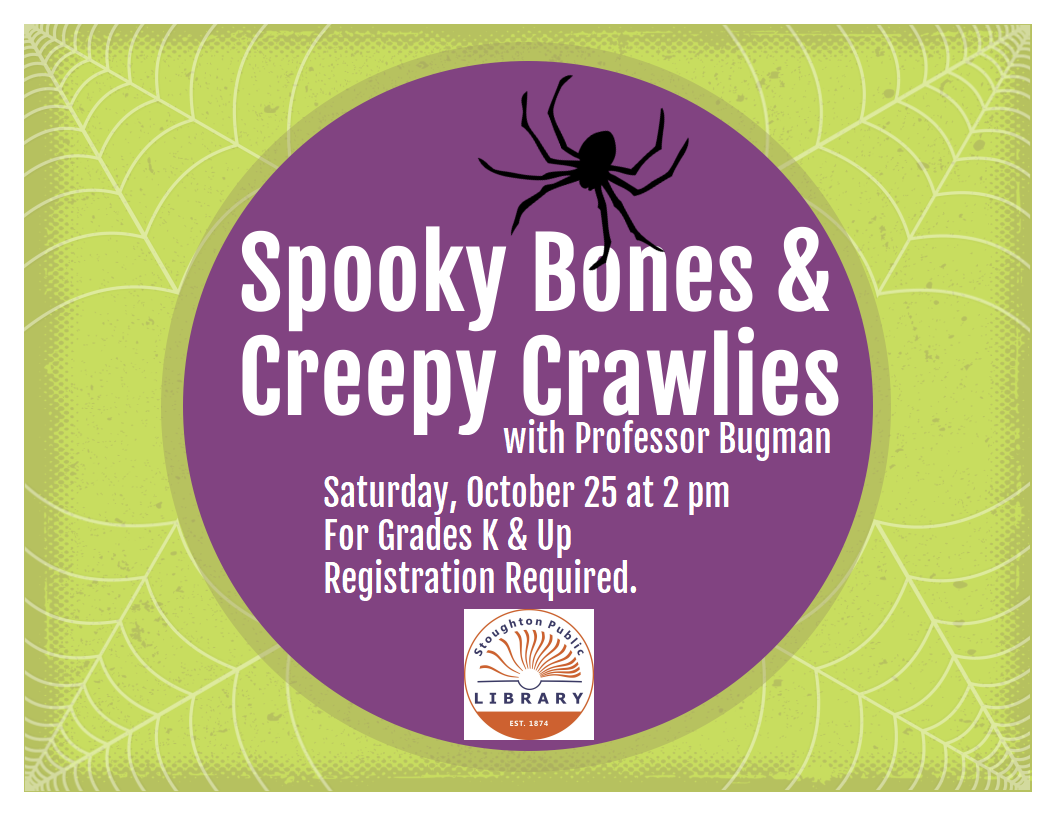 Spooky Bones & Creepy Crawlies for Grades K-5 with Professor Bugman