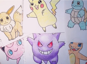 Drawings of Pokemon
