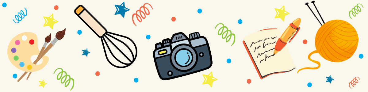 Colorful flower Header