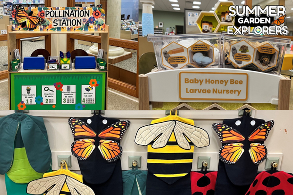 Kids pollinator aprons, honey bee play nursey, play store