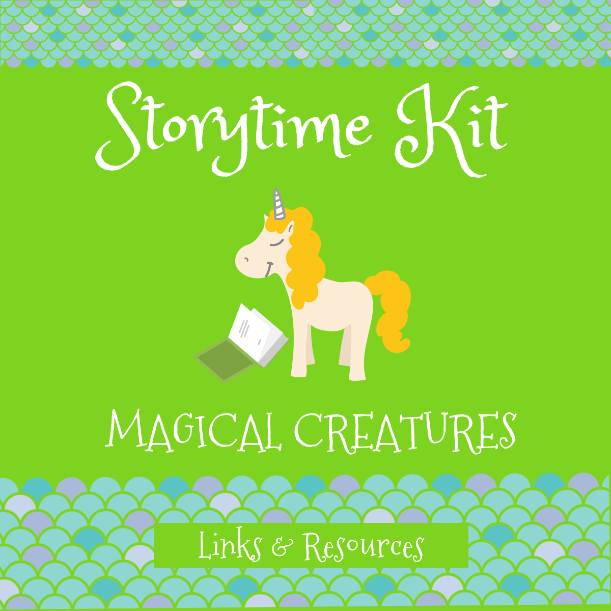 storytime kit themed magical creatures