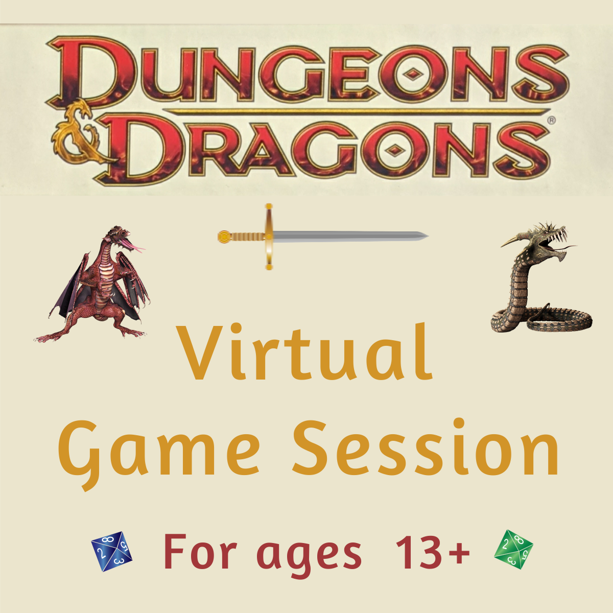 Dungeons and dragons graphic