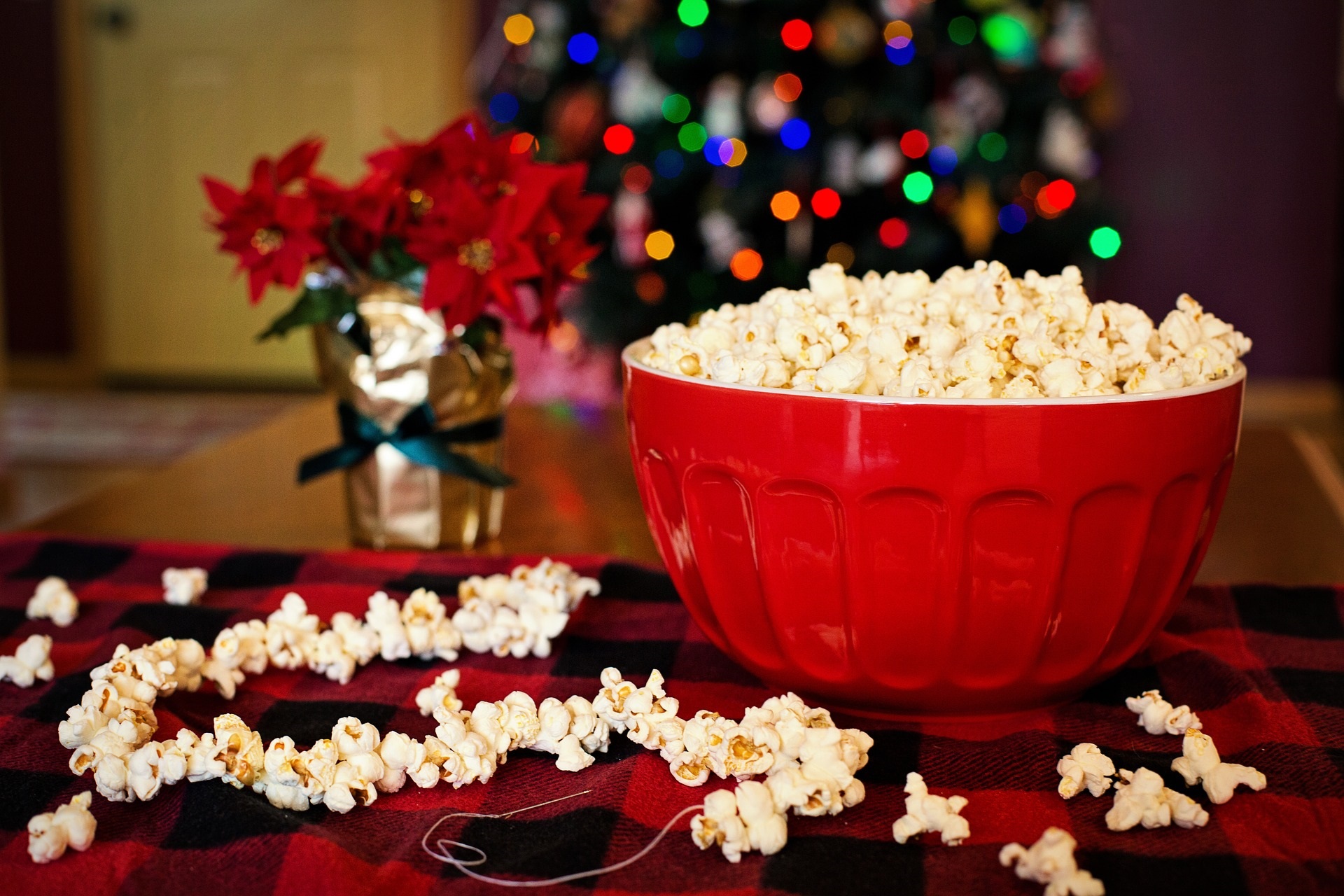 Popcorn christmas winter movies