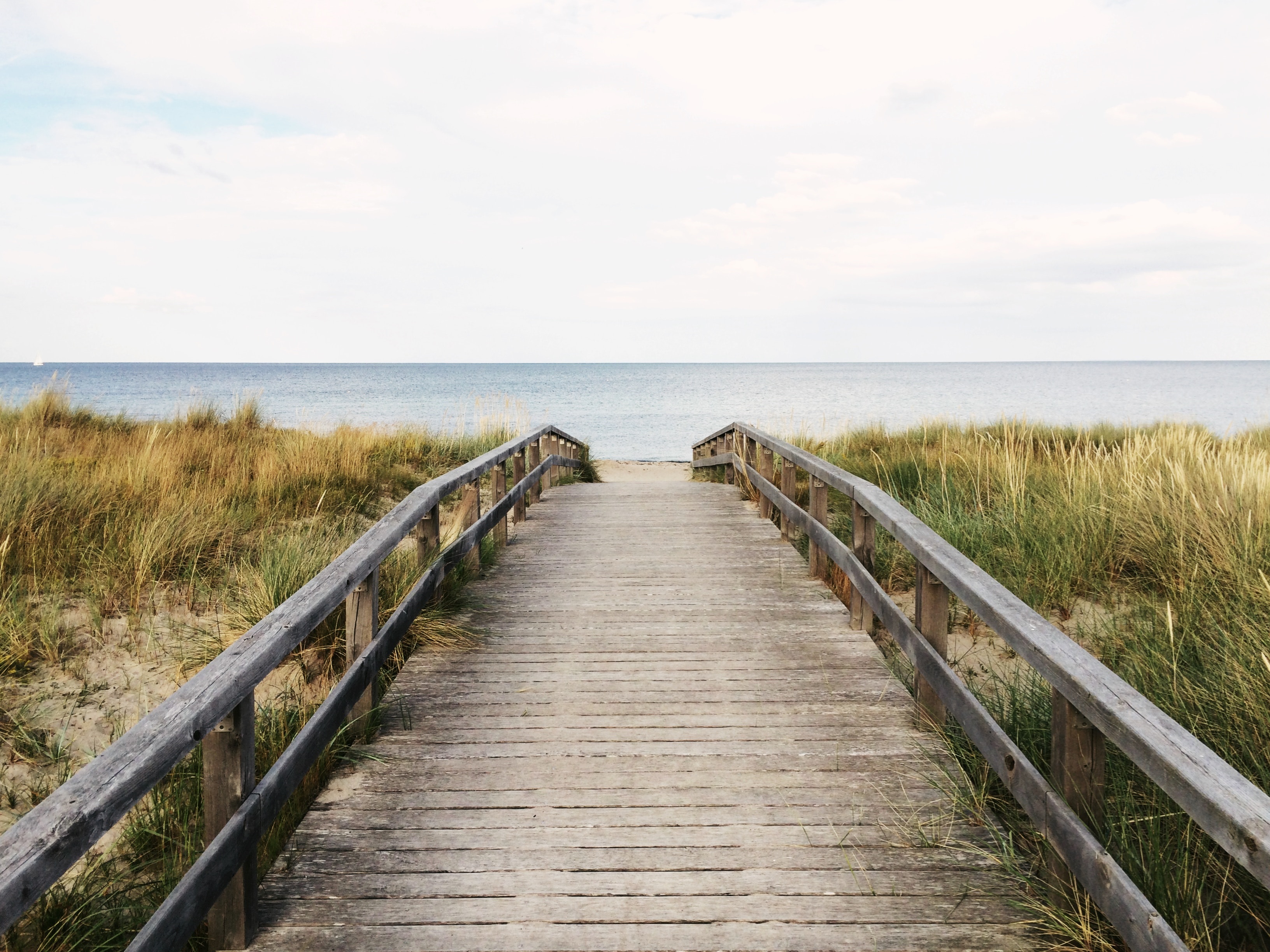 Ocean Coastal Dunes Board Walk Path
