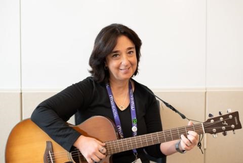 music therapy program artist