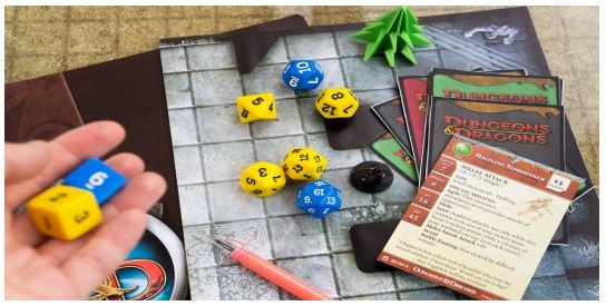 setup of dungeons and dragons