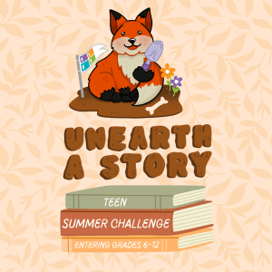 teen's summer reading logo