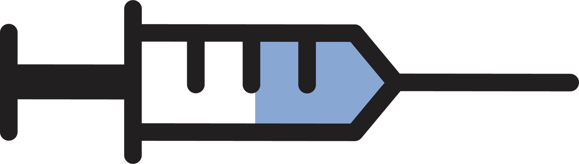 Icons - Vaccine Needle - Black