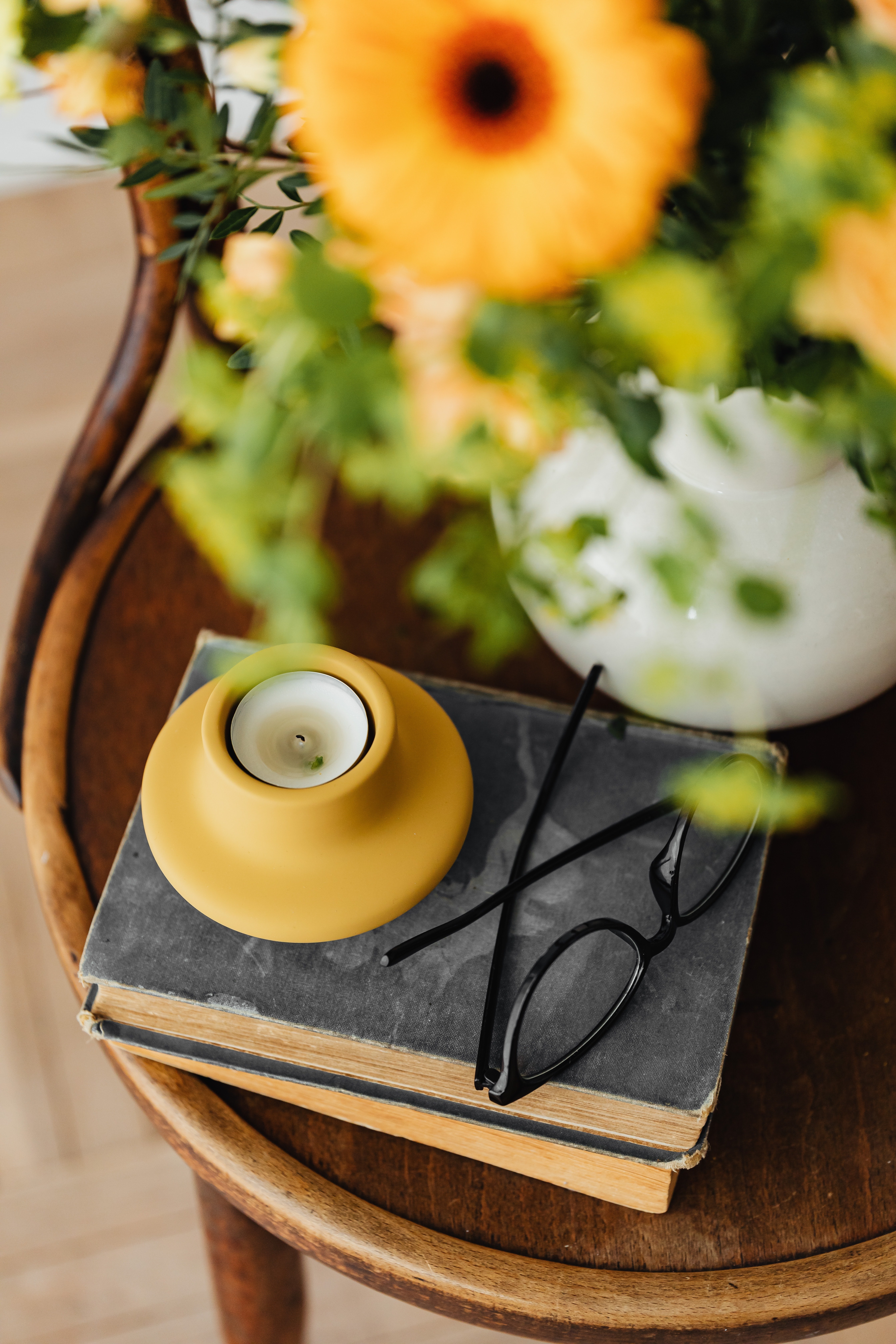 Young Woman Enjoying Reading a Book
