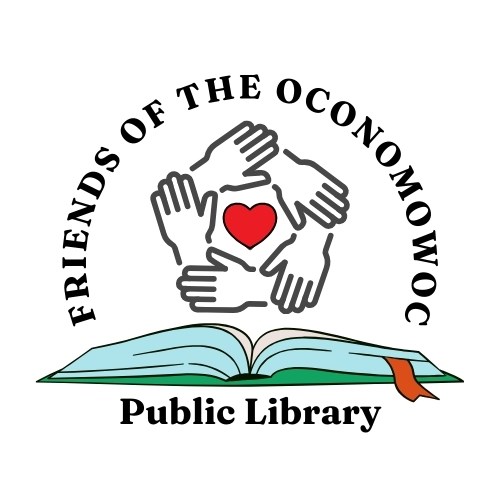 Friends of the Oconomowoc Public Library logo.