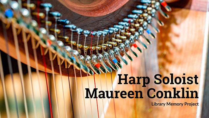 A harp.
