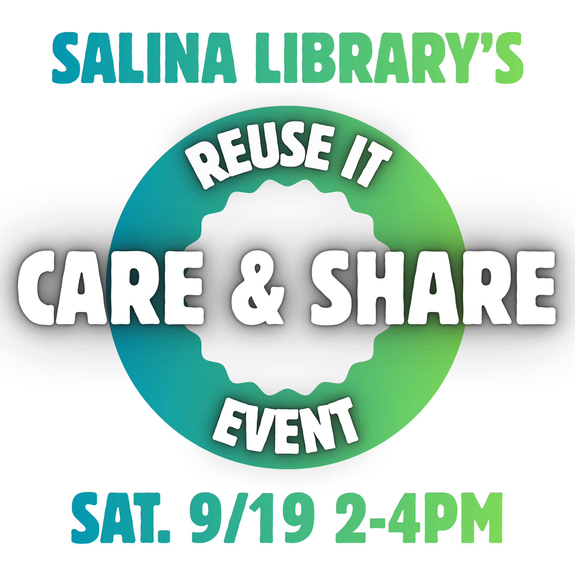 Salina Library Care & Share Reuse It Event