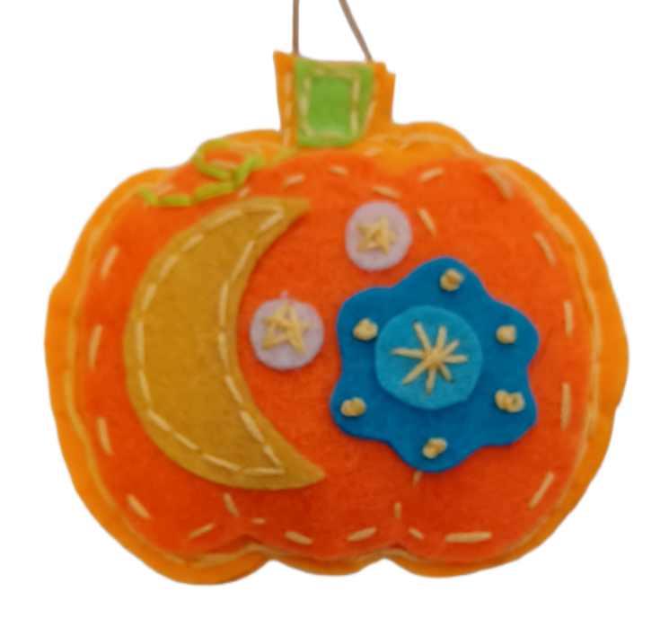 Learn to Embroider: Pumpkin
