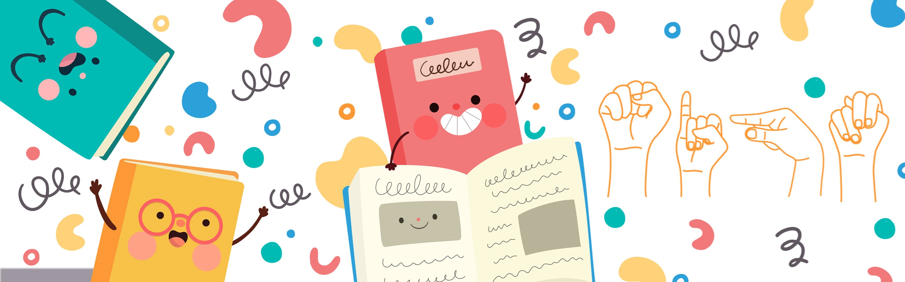 Happy cartoon books
