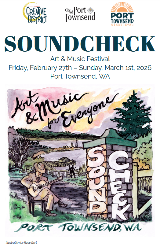 Graphic with man playing guitar