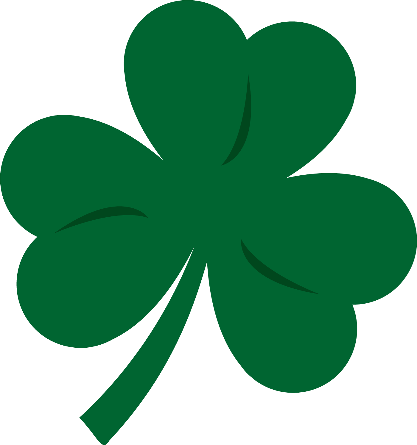 icons - st patricks day shamrock clover leaves leaf green 3