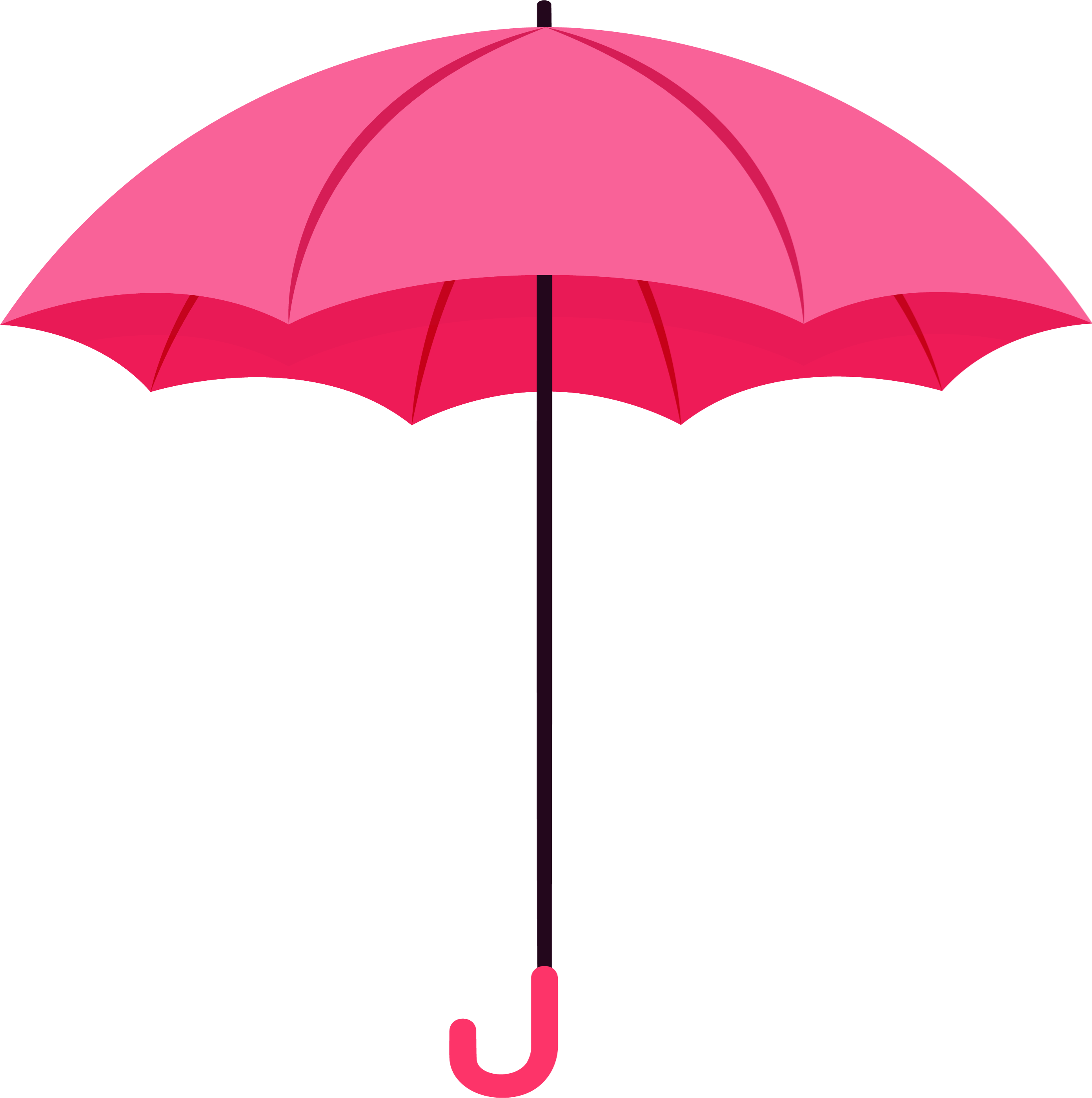 Icons - Umbrella - Pink