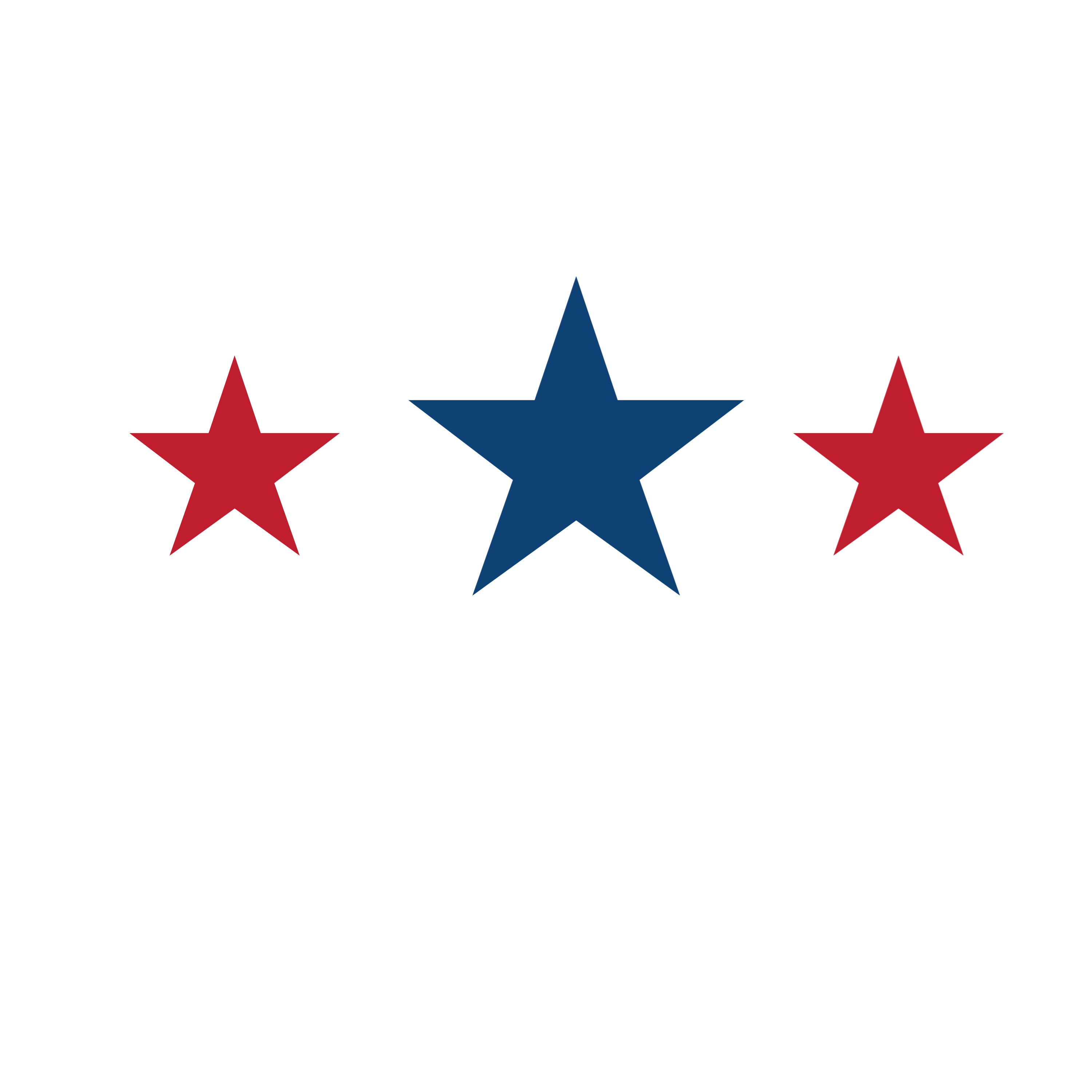 Red and Blue Stars