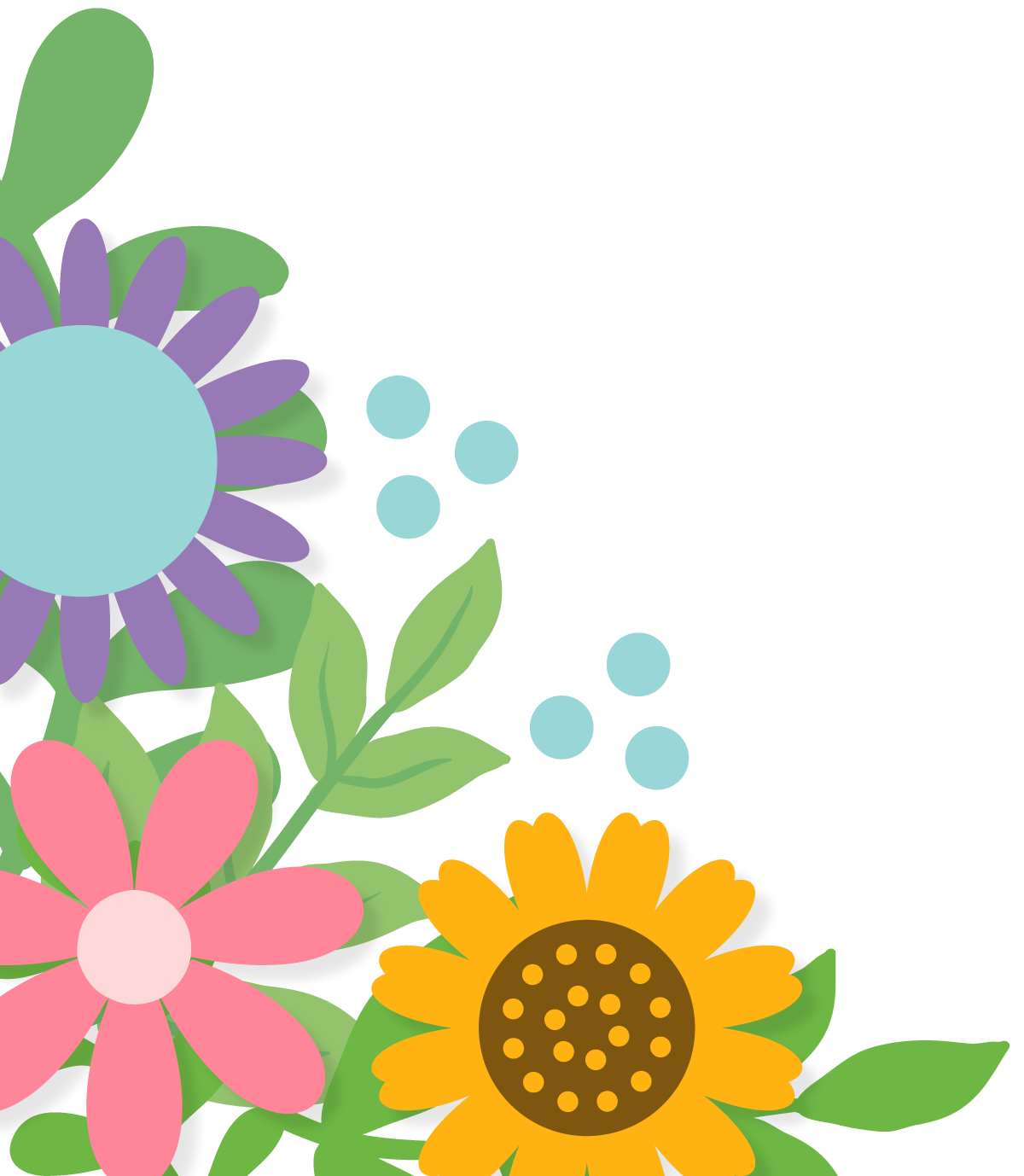 icons - flowers corners mother's day mothers gardening spring - left-01