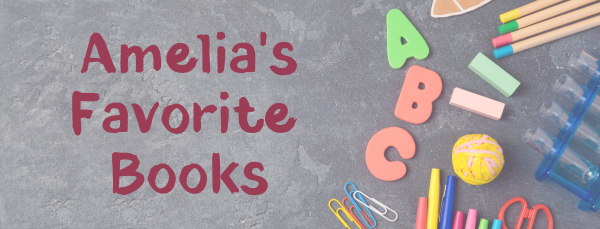 Amelia's favorite books banner