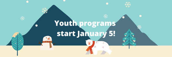 Youth programs start January 5