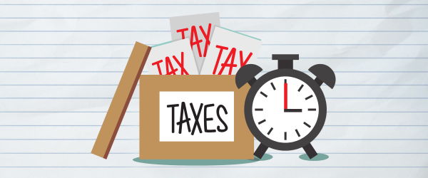 Taxes reminder image