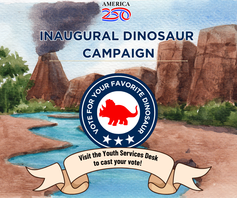 Inaugural dinosaur campaign image