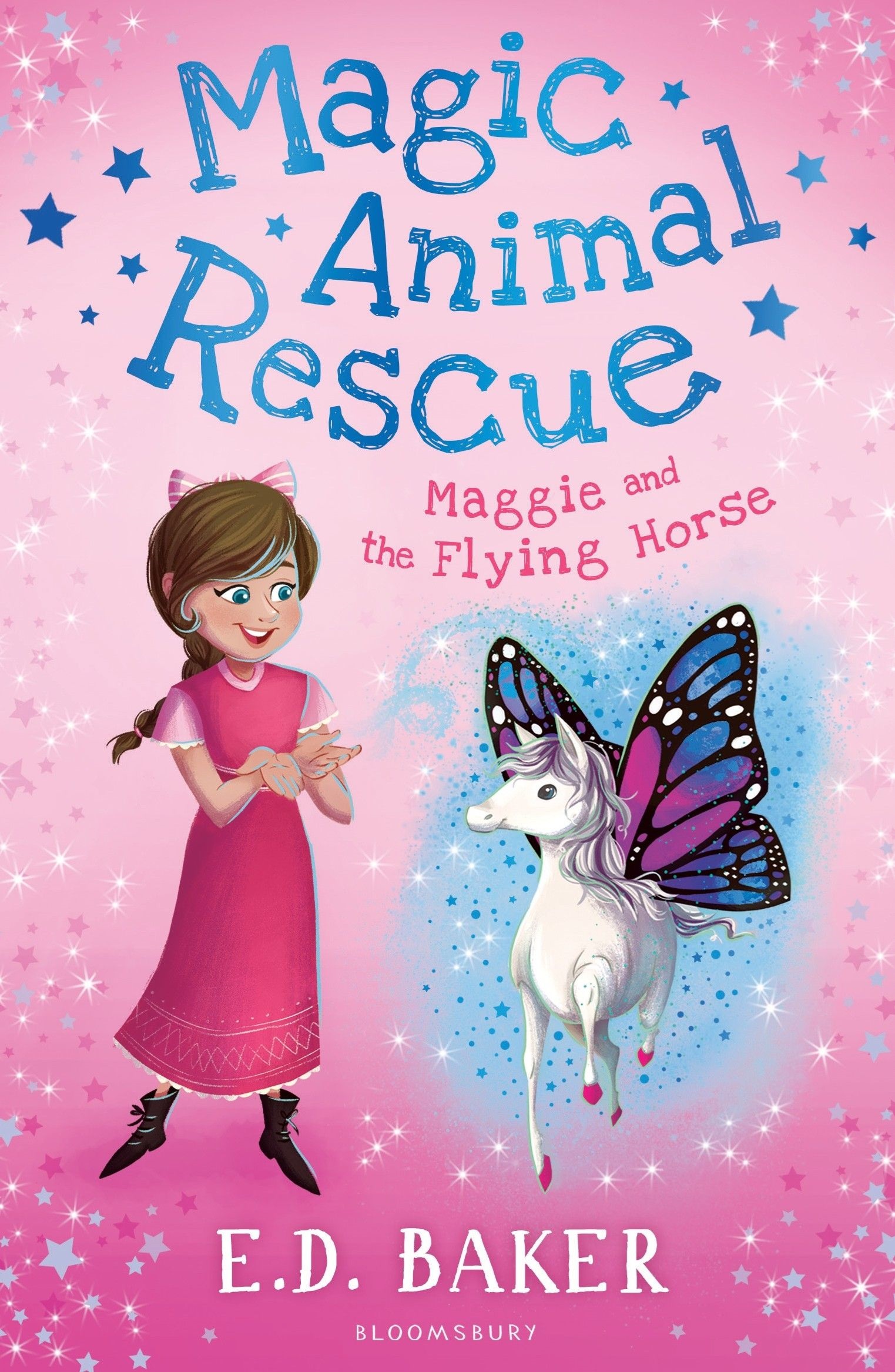Maggie and the flying horse book cover