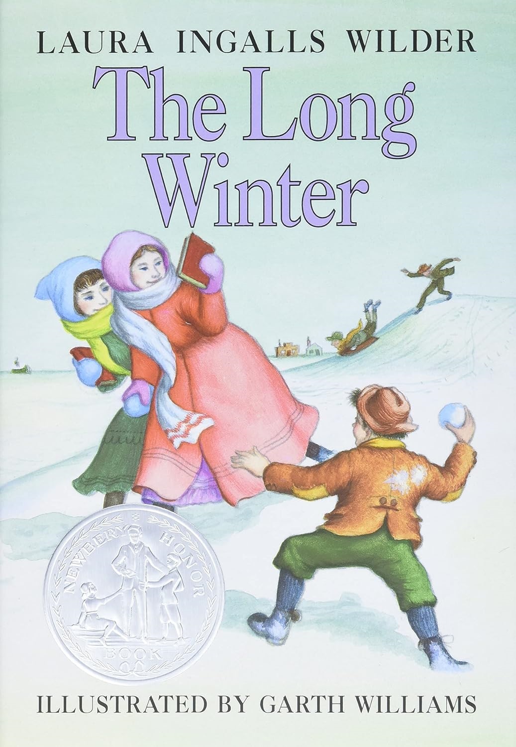 The Long Winter by Laura Ingalls Wilder book cover