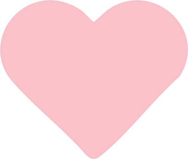 Icons - Single Heart Shape - Pink