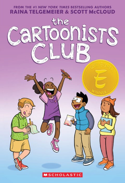 Book cover The Cartoonists Club
