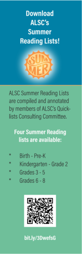 ALSC Summer Reading Lists bookmark