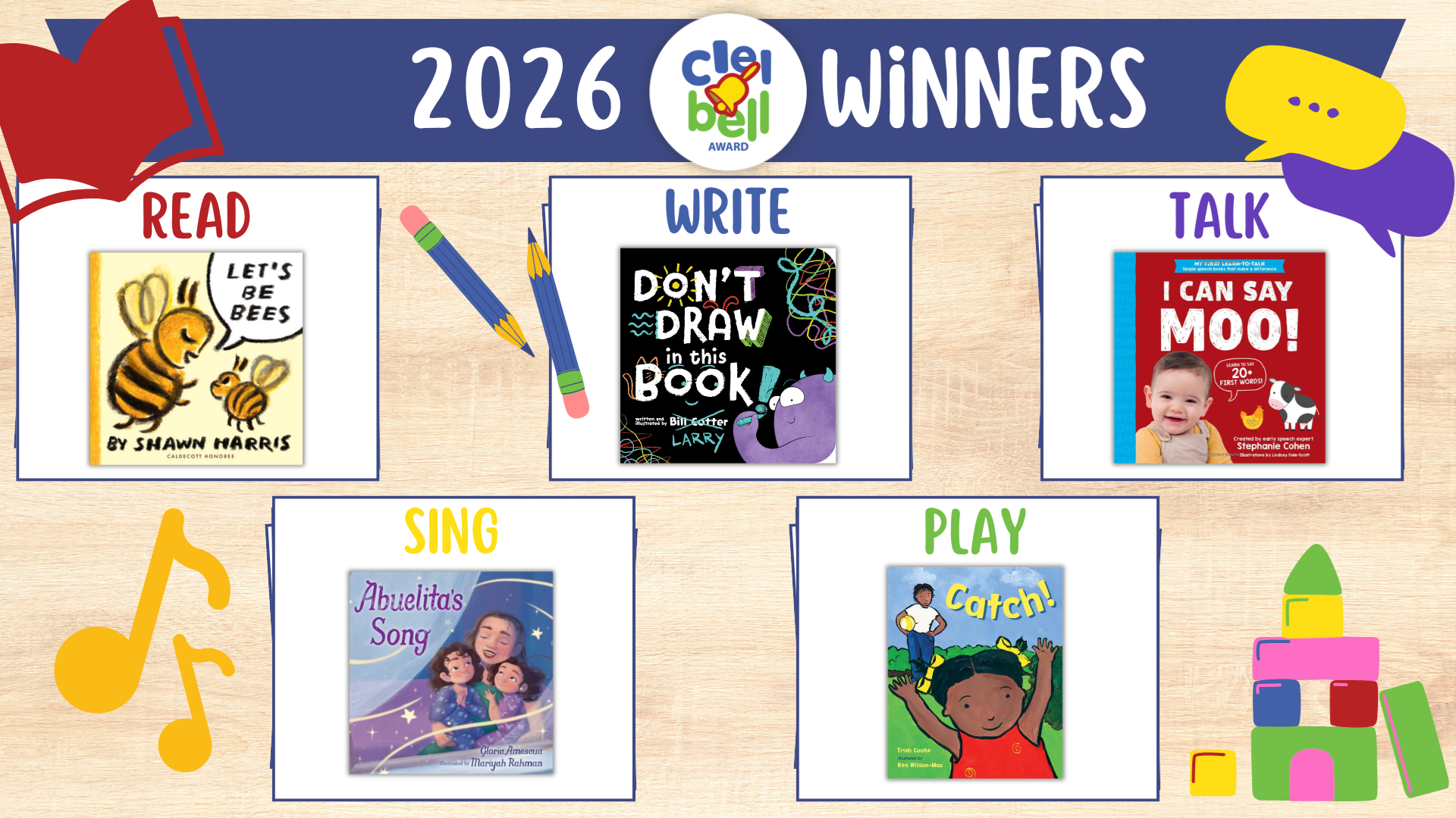 2026 CLEL winners covers