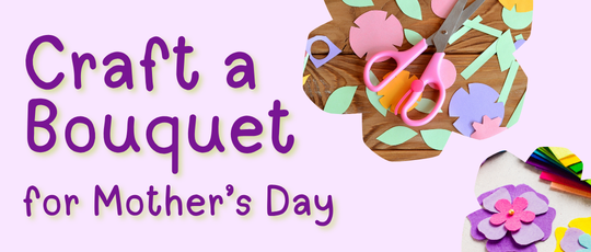 Craft a Bouquet with pictures paper flowers.