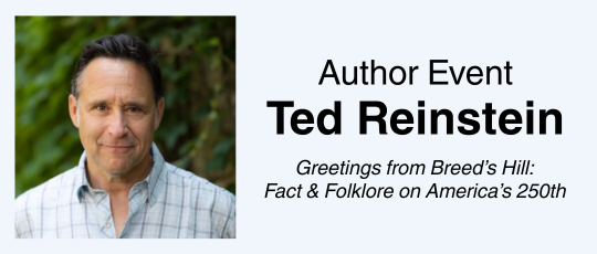 Author Event - Ted Reinstein