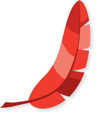 Icons - Red Dress Day - Feather