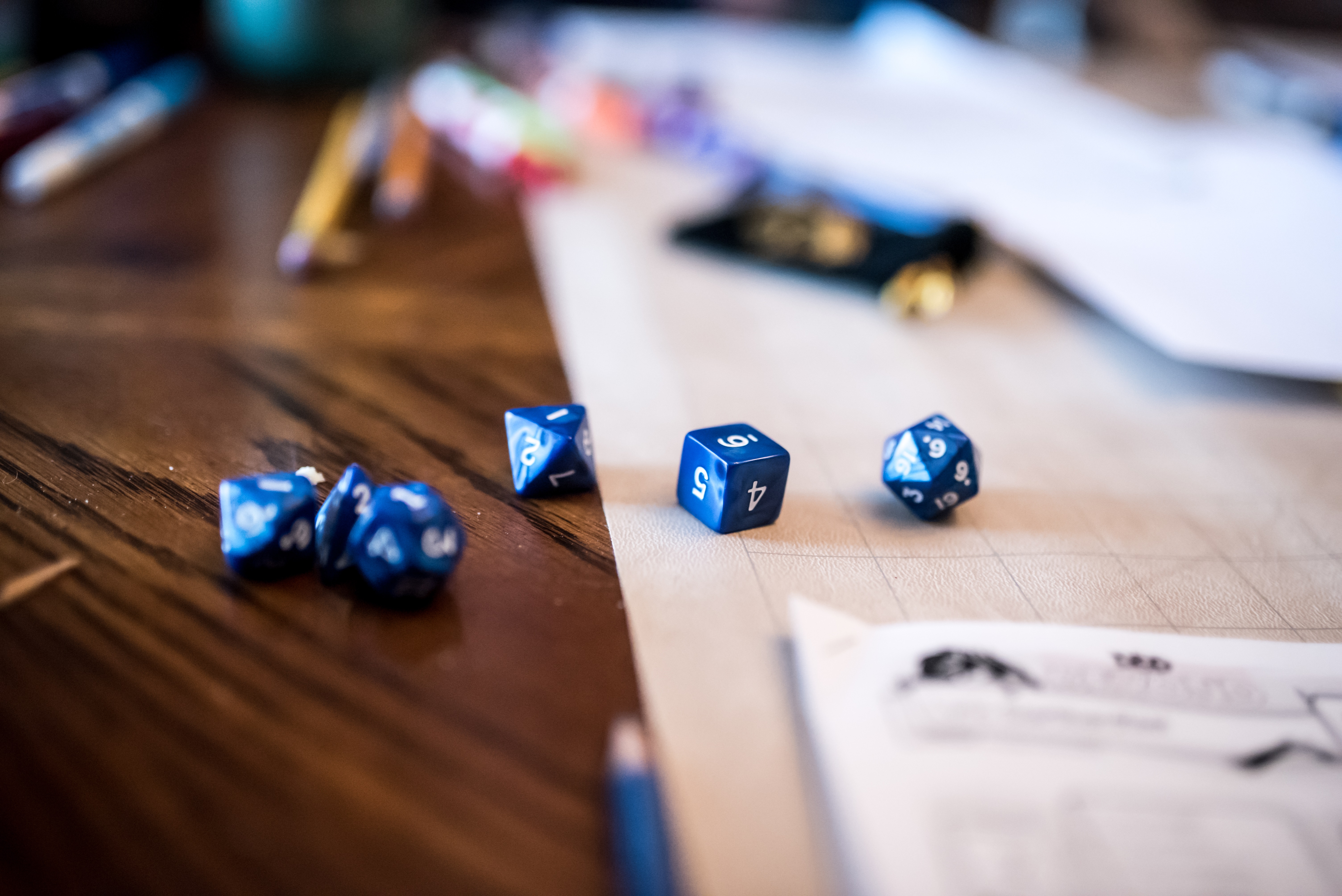 Gameplay of Dungeons and Dragons Role-playing Game